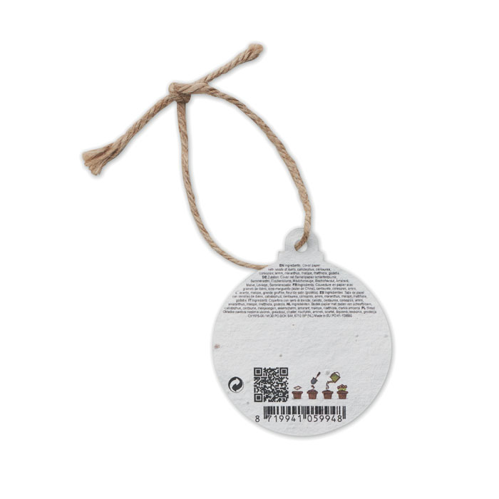 Christmas ornament seed paper - Image 2
